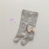 Girls' Lightweight Mesh Bow Tights: A-Grade Cotton Anti-Mosquito Base Layer Jumpsuit.