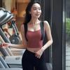 Girls Fitness Bra Shockproof High Strength Sports Bra Running Anti-sag Stereotyped Yoga Vest Traceless Bra Exercise Vest