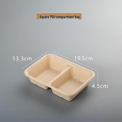 Shouhe Biodegradable Compartment Meal Boxes