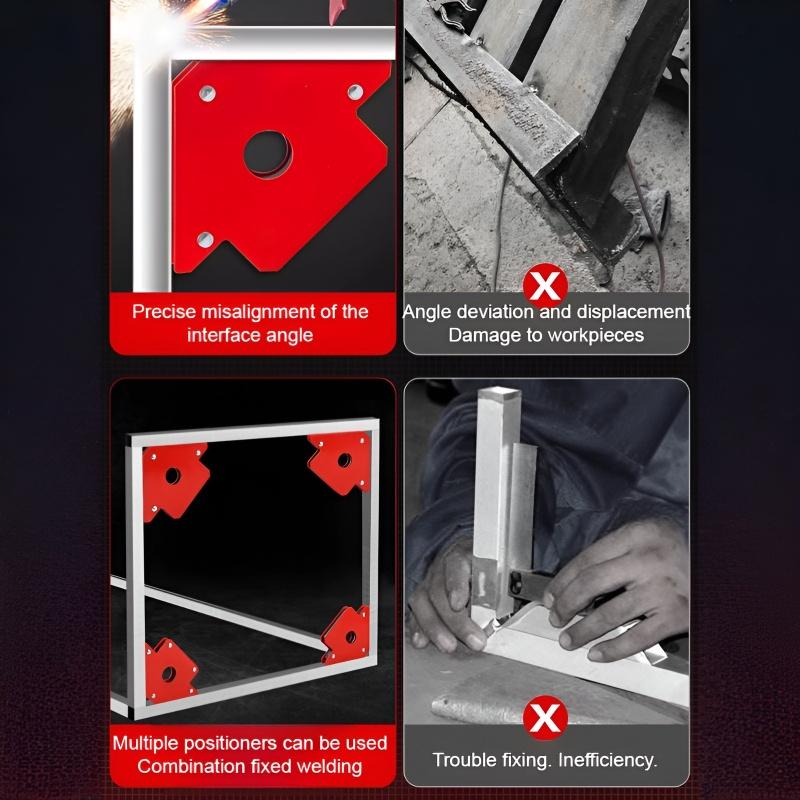 Welding Locator Bracket MultiAngle Magnetic Locator Angled Magnet Auxiliary Locator