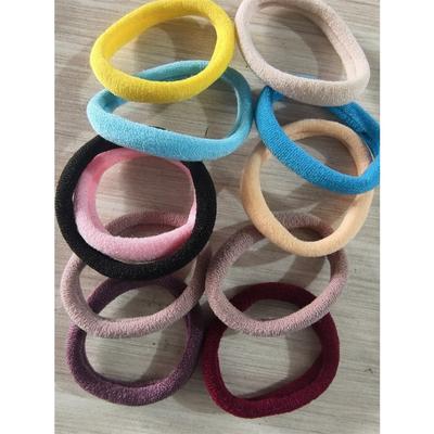 Élastique à cheveux tendance pour femmes à haute élasticité avec bandeau Élastique Accessoires pour cheveux Couleur unie Multicolore Bandeau