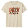 Cozy Season Fall Season Holidays Seasonal Unisexs TShirt Unisexs Tee Graphic Top