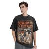 Dungeon Crawler Carl Crawling Sci-Fi Carl Princess Donut Washed T Shirts Streetwear T-Shirts Tees Tops for Men Women Oversize