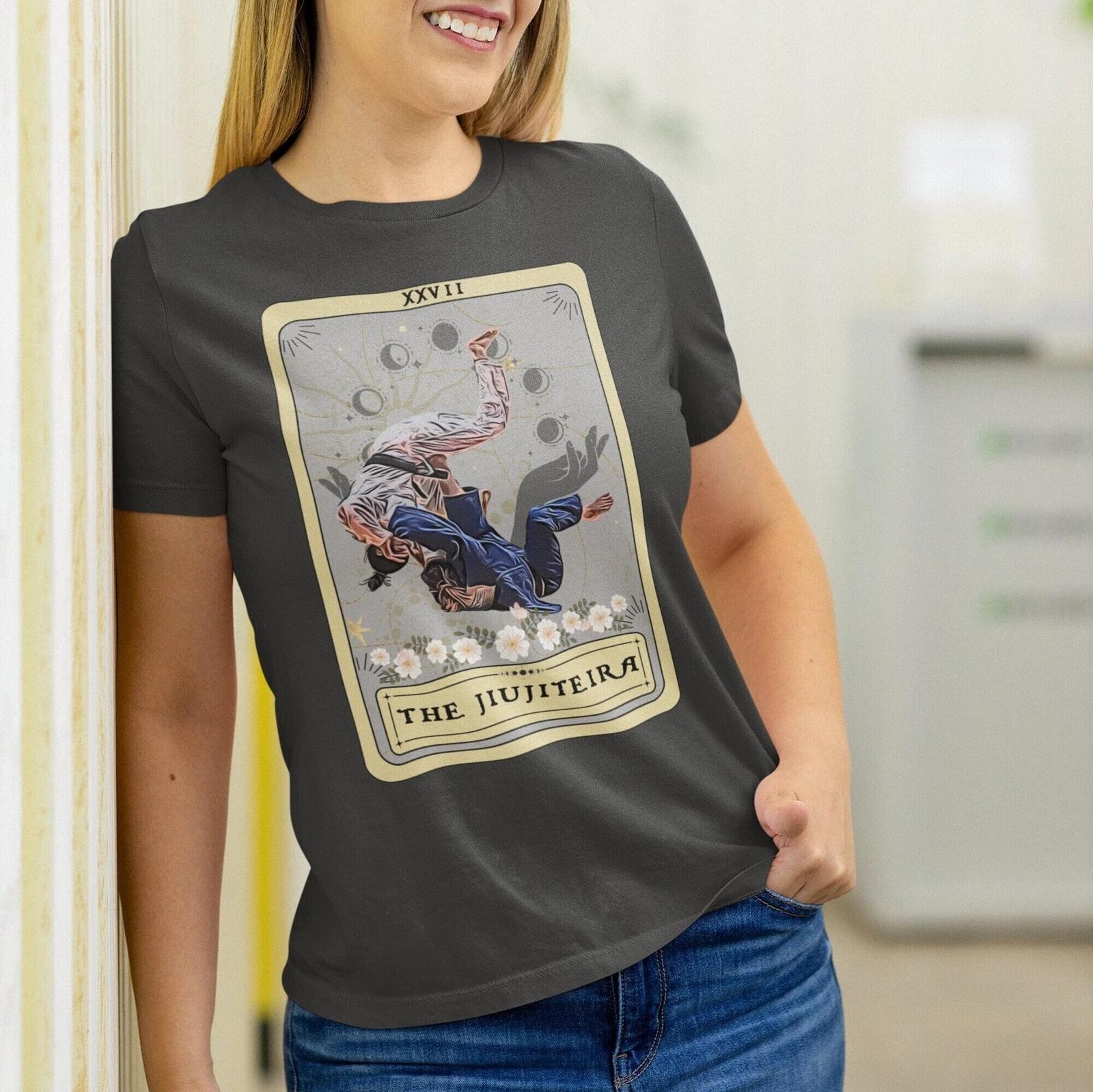Jiu Jitsu Shirt, The Jiujiteira Tarot Card Shirt L