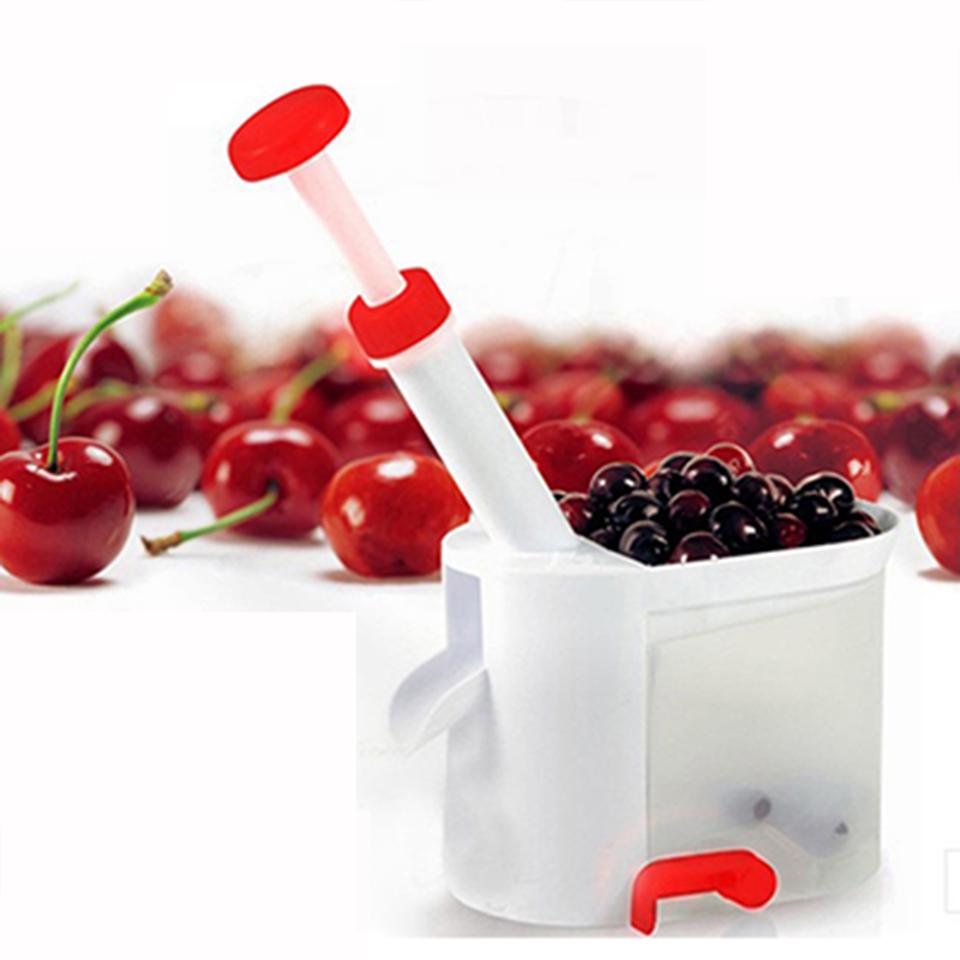Buy Easy Cherry Pitter Cherry Seed Remover Stone Picker Cherry Corer Container Fruit Vegetable Tools At Affordable Prices Free Shipping Real Reviews With Photos Joom