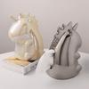 Creative INS Unicorn Ceramic Tissue Box Light Luxury Home Living Room Decoration Drawout Paper Box