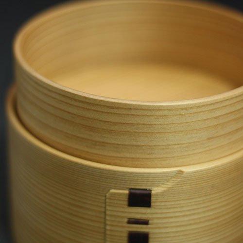 Odate Kogeisha Magewappa Bento Double Round Bento 2 Akita Cedar Box, Box, Tiers,