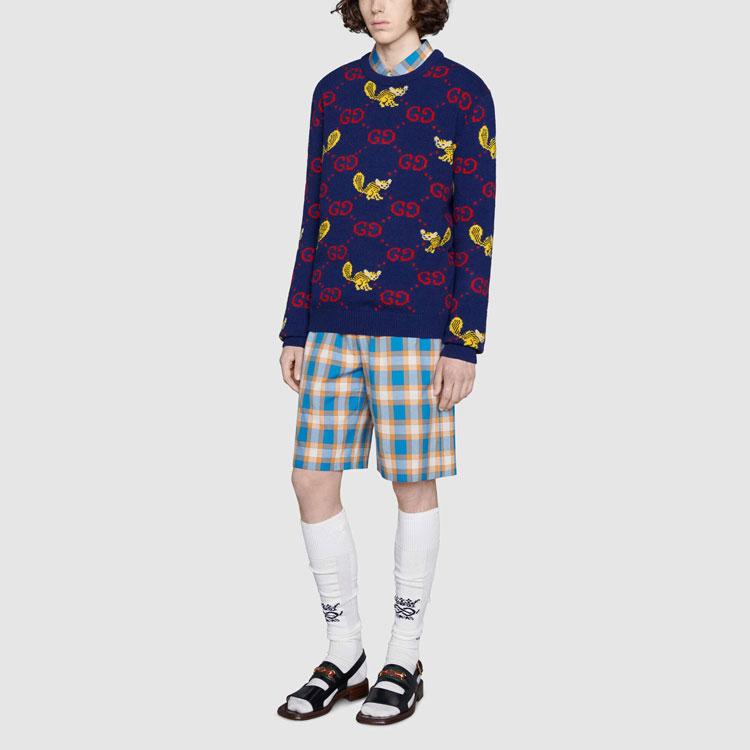 GUCCI x Freya Hartas FW21 Sweater Men's Blue 661836-XKBXX-4795