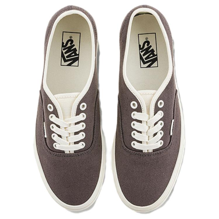Vans Authentic Comfortable Versatile Low-Top Canvas Shoes Unisex Sneakers Dark-Brown VN000D7YD4C