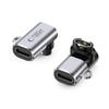 Adapter Przejściówka Kątowa USB-C Do Zegarka Garmin - Szary