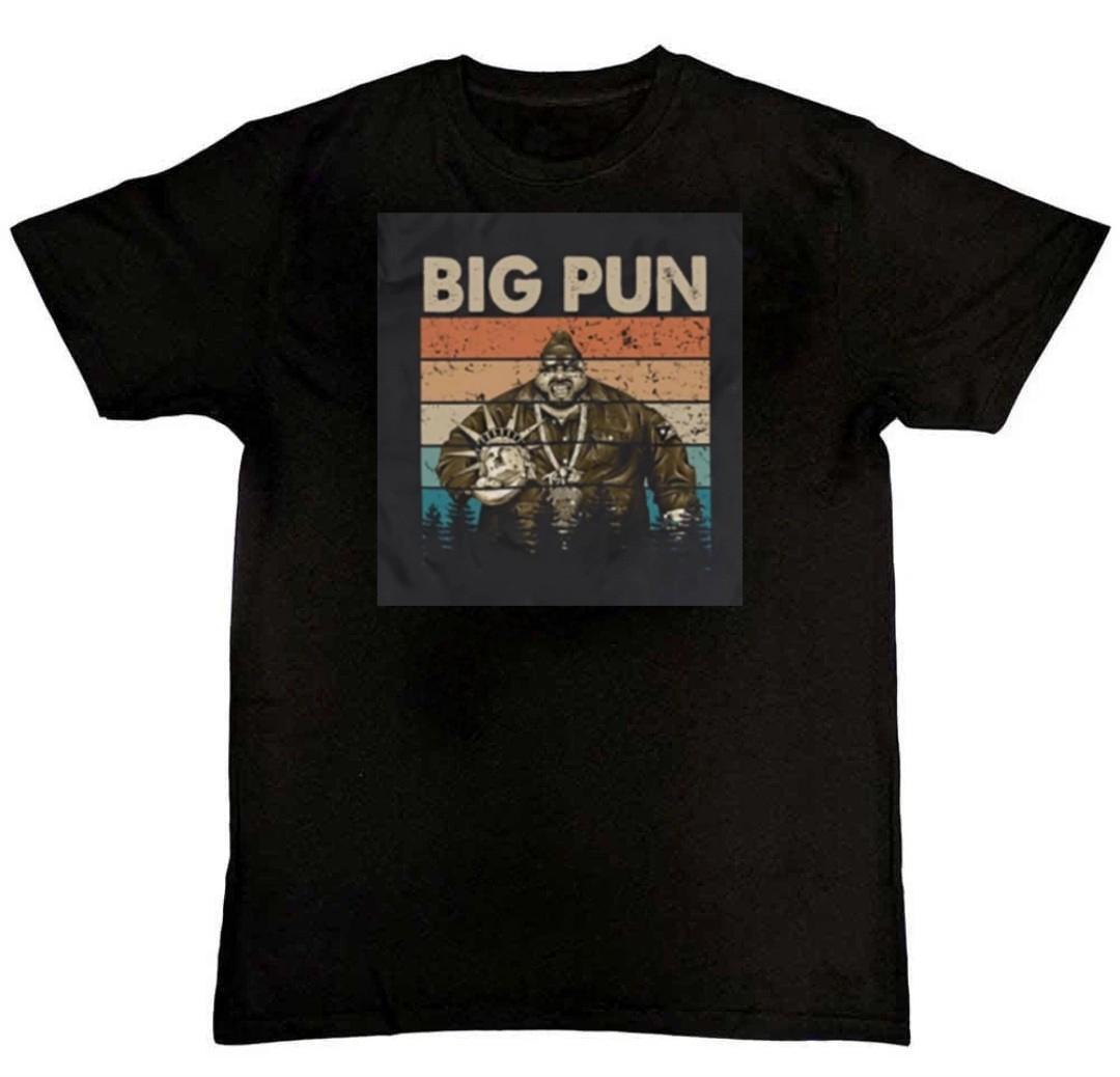 Retro American Head Big Pun Graphic Mens T-Shirt M