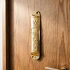 Metal Mezuzah Case with Messianic Seal for Hebrew Home Blessing Jewish Gift