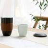 Ceramic Tea Cup Japanese Breakfast Cup With Lid Creative Ceramic Tea Set Office Cup Tea Separation Gift