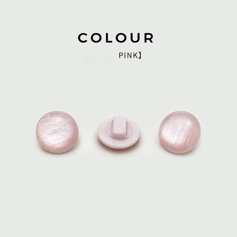 Resin Pearlescent Shirt Buttons  Women's Chiffon Lace Dress Small Buttons Round Shirt Buttons Baby Cardigan Buttons