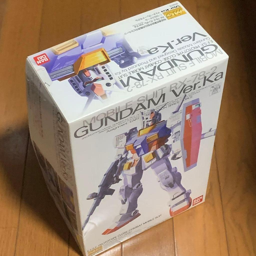 Used [Bag unopened] Bandai 1/100 MG Gundam Ver.Ka [Red logo]
