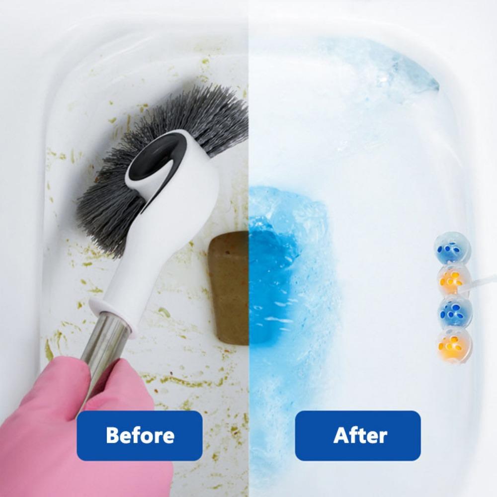 Toilet Cleaner Toilet Balls Hanging with 4 Scents Urine Dirt Decontamination Blue Bubble Deodorant Cleaning Bathroom Supplies KTY