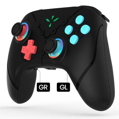 SOPPY Controller Kompatibel mit Bluetooth Gyro-Sensor Turbo Schnellfeuerfunktion HD-Vibration Turbo Halten Turbo-Funktion Standard 1000mAh Hohe Kapazität