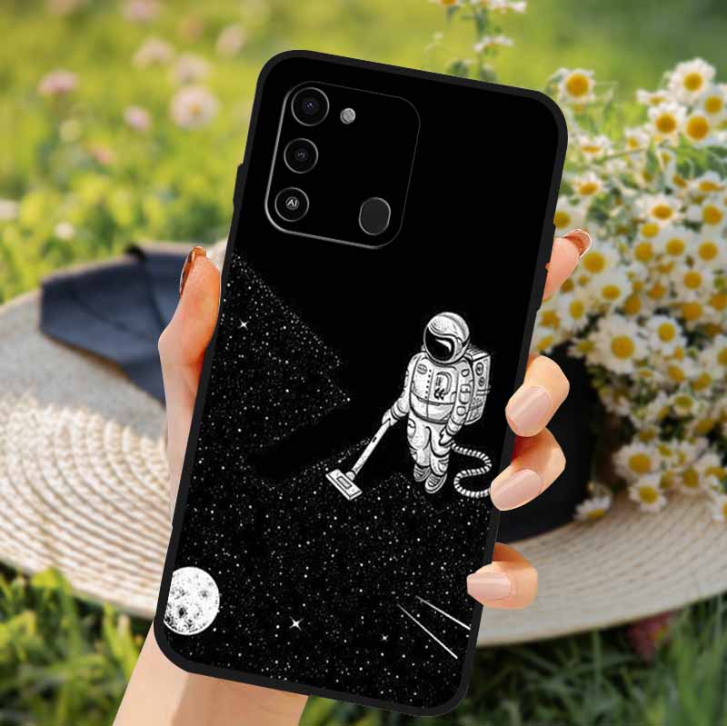For Tecno Spark GO 2022 Case 2024 Cat Cartoon Soft TPU Silicone Phone Case For Tecno Spark 8C Cover Protective Spark8C KG5k KG5j