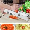 Adjustable Vegetable Cutter Manual Non-slip Base Vegetable Shredder with Hand Guard Efficient Vegetable Slicer Potato