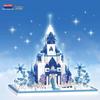 BeleDi Micro-Particle Castle Blocks: Dreamy Ice & Snow Princess Educational Toy for Girls
