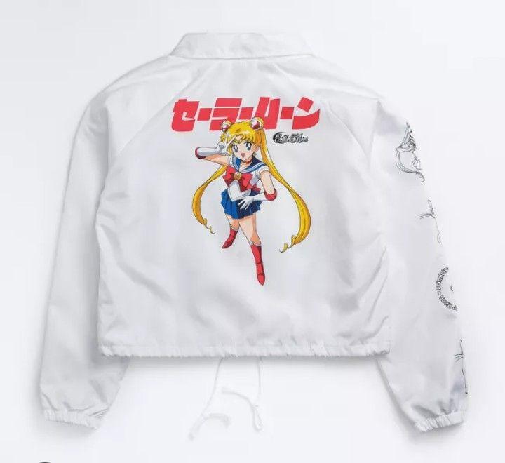 [USED] Primitive Sailor Moon Jacket, Nylon, Anime, Japan, Toei