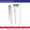 Plastic Crack Width Gauge Transparent Spot Inspection Ruler  Manufacturing