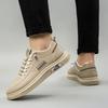 Men's board shoes 2025 autumn new breathable little white shoes trendy versatile platform sports shoes casual flat men's shoes