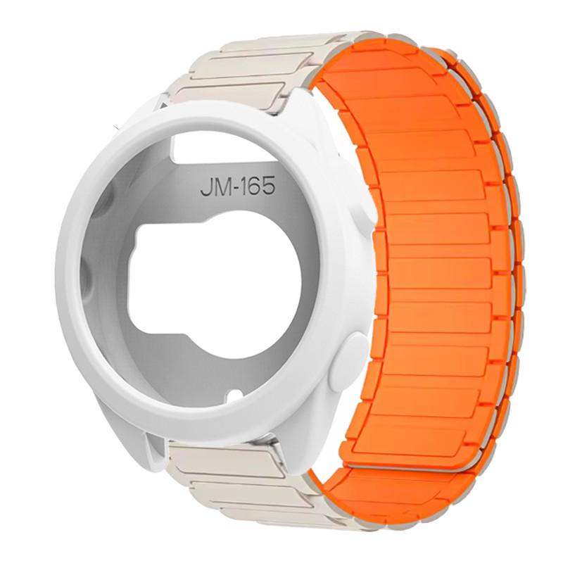 

Магнитный ремешок+Чехол Для Garmin Forerunner 165 Силиконовый Защитный Чехол Ремешок Для Forerunner 165 Мягкий Спортивный Умные Часы Аксессуары For Forerunner 165