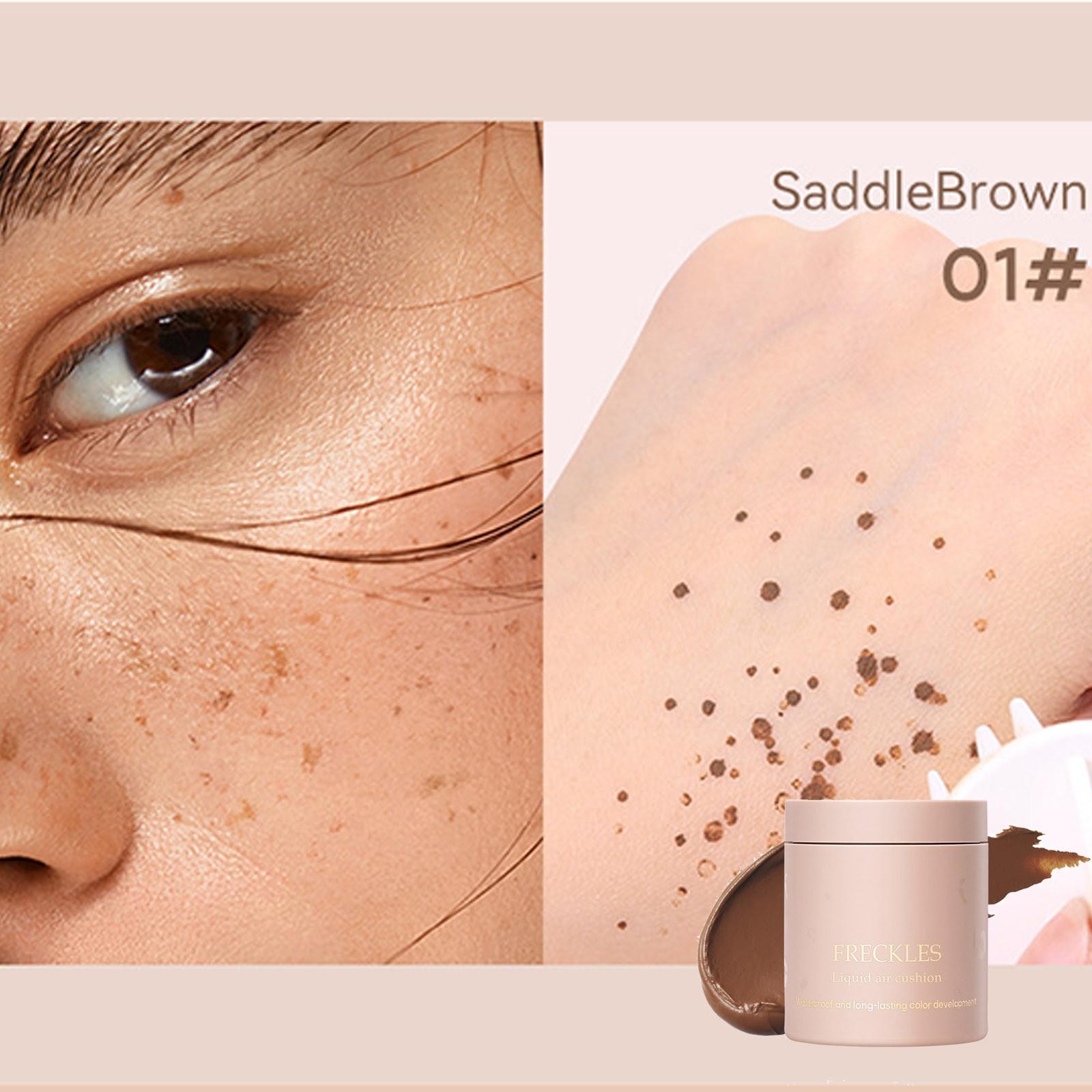 

Поддельные веснушки-кушон, долговечные, водостойкие, быстросохнущие, реалистичные веснушки-маркеры, косметика 9 мл One Size