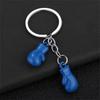 Elegant Boxing Glove Keychain Simulation Fitness Equipment Pendant Key Chain Accessory Couples Car Keys Accessories