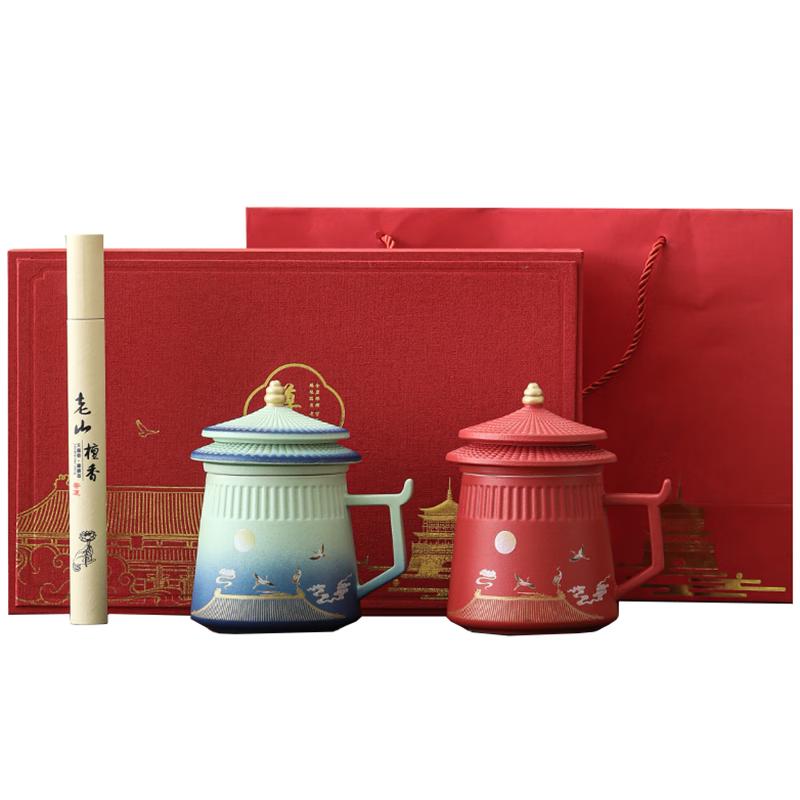 Forbidden City Imperial Collection Ceramic Tea & Office Gift Sets
