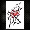 Black Dragon Fake Temporary Tattoos For Men Women Wolf Flower Tattoo Sticker Wings Creative Coyote Water Transfer Tatoo Arm Hand