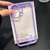 Luxury Candy Color Bumper Phone Case For iPhone 17 16 15 14 13 Mini 12 11 Pro Max XR XS X 7 8 Plus Transparent Shockproof Cover