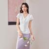 IEF 2026 Summer Commuter Elegant Fashion Shirt Top