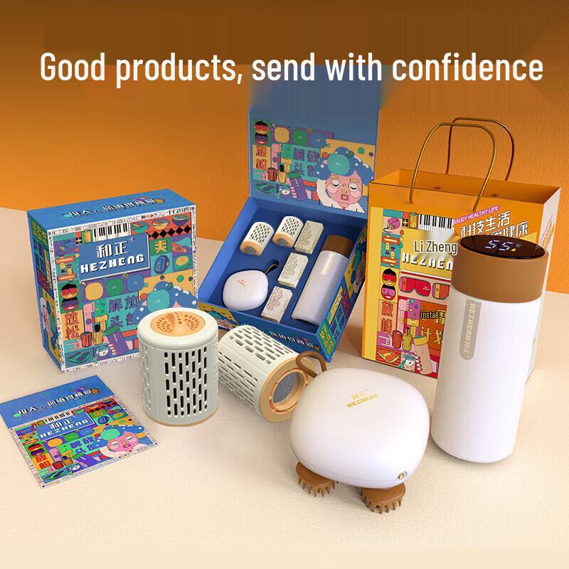 Hezheng HZ-OFFICE-1 Head Massager Wellness Bundle