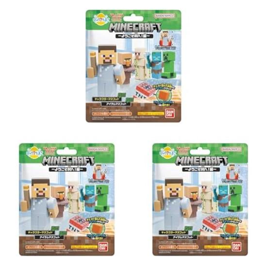 Bandai Bikkura Tamago MINECRAFT - Welcome Village Target Age 3 Years Up ( 3)