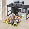 1PC Rainbow Animals Non-Slip Floor Carpet Compatible for Office&Living Room&Bedroom&Dining Room -  Soft & Pattern, Vibrant Colors-H0321
