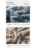 Thickened Three-Layer Milk Velvet Baby Blanket, Machine Washable Fleece Gift Cover