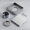 Thickened 304 Stainless Steel Floor Drain for Bathroom, Concealed Odor Proof Floor Drain Modern Minimalist Style