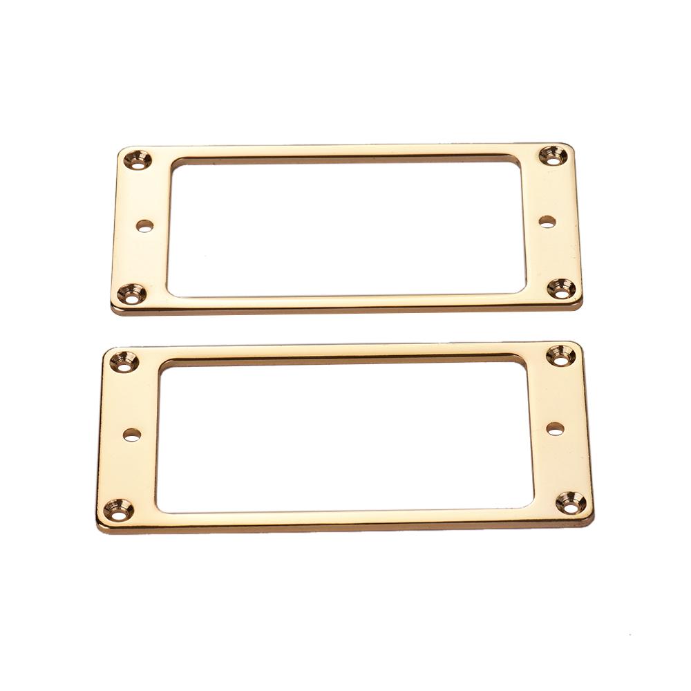 2pcs Pickup Mounting Rings for Humbucker Pickups Cover Frame Set Replacement for LP Guitars