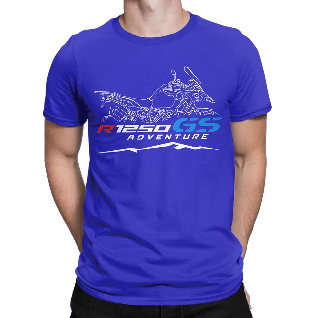 R1250gs Adventure Voor Motorrijders Motorfiets Nieuwigheid Grafisch 100% Katoen T-shirt Gs Shirts Tops Voor Unisex