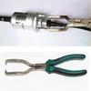 Professional Petroleum Pipe Joint Pliers Filter Caliper Oil Tubing Connector Disassembly Tools Quick Removal Pliers Clamp Repair