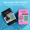Piggy Bank Electronic Mini ATM Money Saving Box Safe with Password Code Cash Coins Auto Scroll