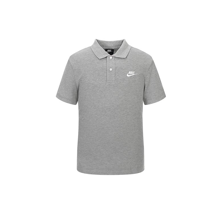 

New Nike Polo Shirts Men Gray CJ4456-063 XXL