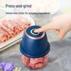 Wireless Electric Garlic Masher, Press, Peeler, Chopper & Meat Grinder