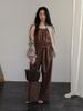 HUNCH Halter Overalls Dress (2Color)