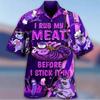 1116 European and American Popular Men's Clothing Hawaiian Short-sleeved Digital 1D Printing Casual and Comfortable Cuban Collar Shirt Men