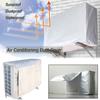 2 Size Air Conditioner Cover Outdoor Unit Protective Cover Main Machine Cover Sun-Proof Waterproof Anti-Dust Protector Bag