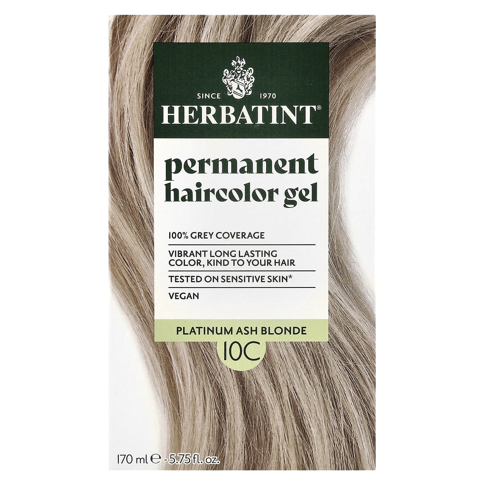 

Permanent Color Gel, 10C, Swedish Blonde, 135Ml (4.56 Fl Oz)