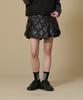 BBC EARTH W Primaloft Wave Quilted Skirt Pants_Black